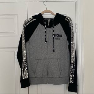 PINK Victoria’s Secret Chicago Zip Up Hoodie